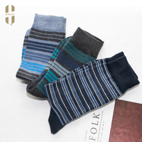 OEM fashion business men socks cotton happy funny socks