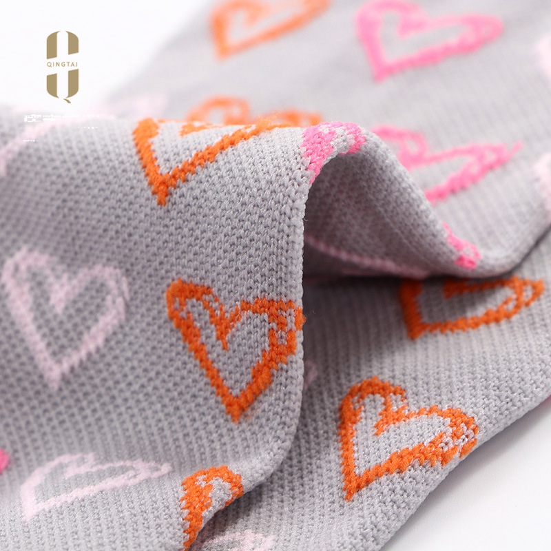 Wholesale custom logo nylon anti slip happy sport compression socks