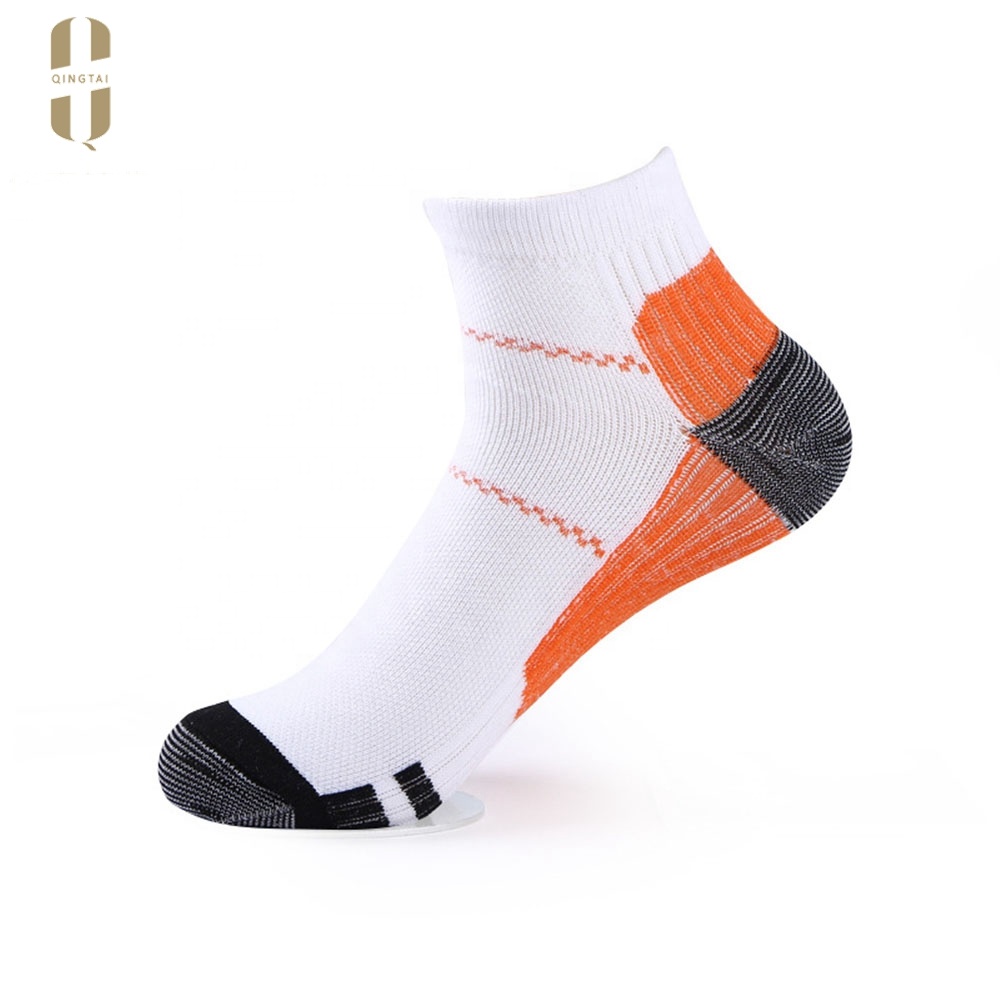 Wholesale nylon elastic breathable compression plantar fasciitis socks
