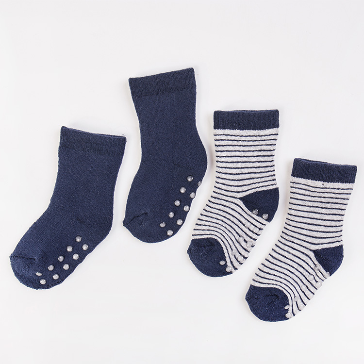 Funny cozy crazy non slip children socks non-skid baby socks