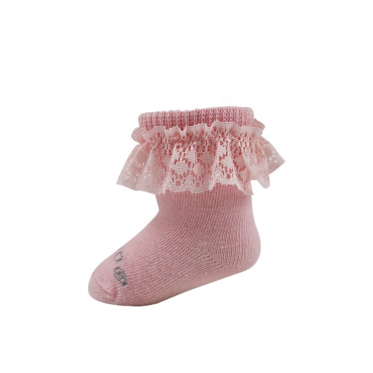 High quality OEM service 0-6 6-12 12-24 months mesh cotton lace socks