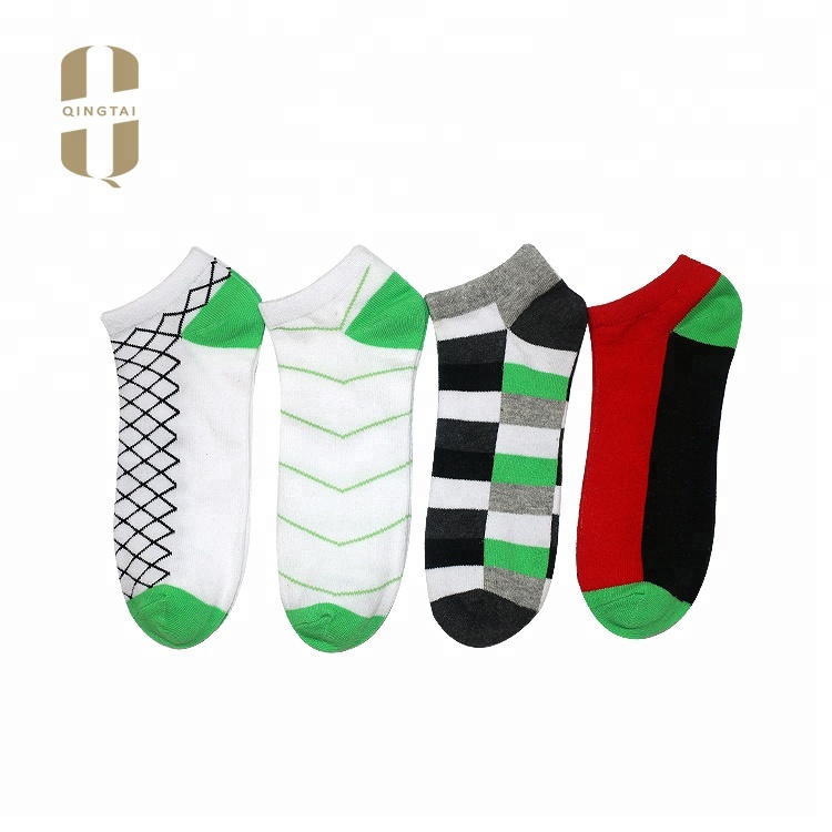 Wholesale high quality comfortable sock 100% cotton men ankle socks