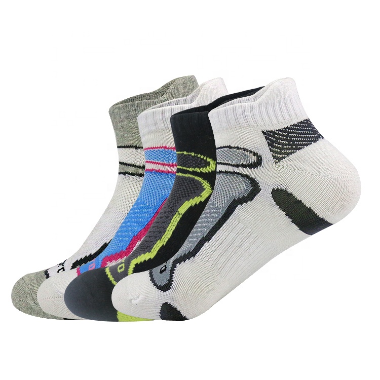 Custom high quality cheap fancy cotton sport basketball socks