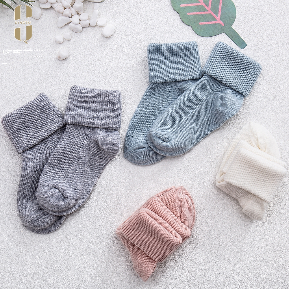 Wholesale high quality winter warm thicken terry baby cotton socks