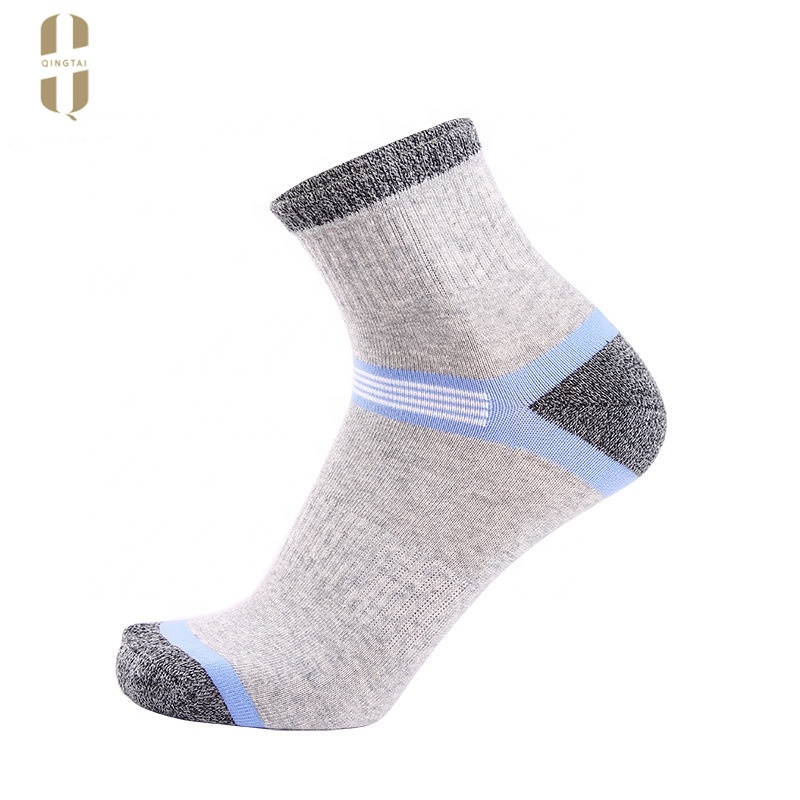 Colorful soft sock popular fashion basketball sport ankle socks