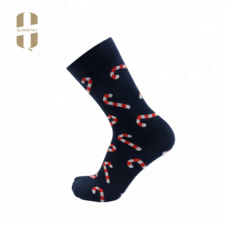 Export Chinese factory low price hot sale Christmas men socks