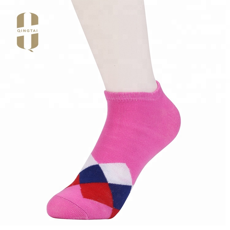 Custom OEM personalised cute dress teen girls ankle socks women invisible boat socks