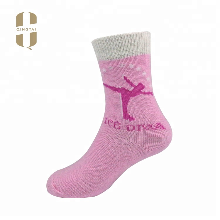 Wholesale high quality hot selling cute crew long kid sock