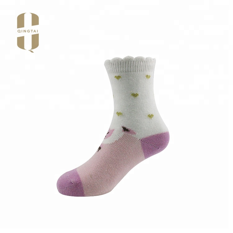 Wholesale custom made lace sweet soft touch smart infant baby socks