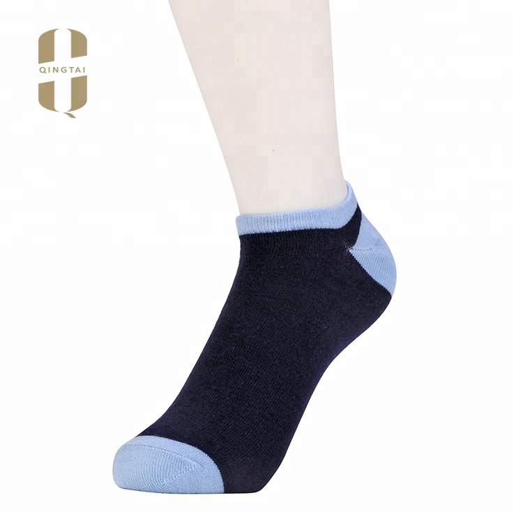 Low price china knitted patchwork custom logo women fashion socks