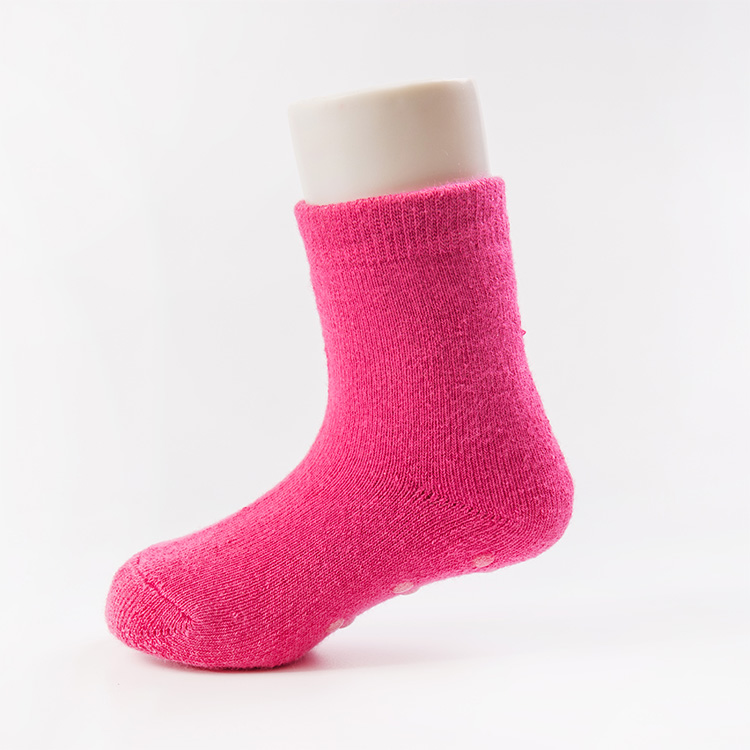 Funny cozy crazy non slip children socks non-skid baby socks