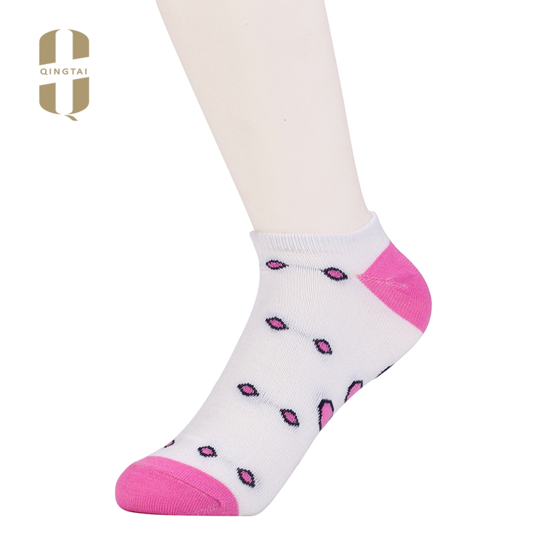 Custom breathable fashion design cotton women ankle socks