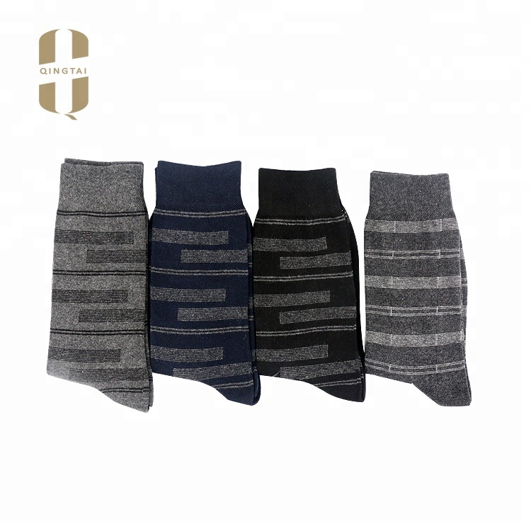 OEM fashion business men socks cotton happy funny socks