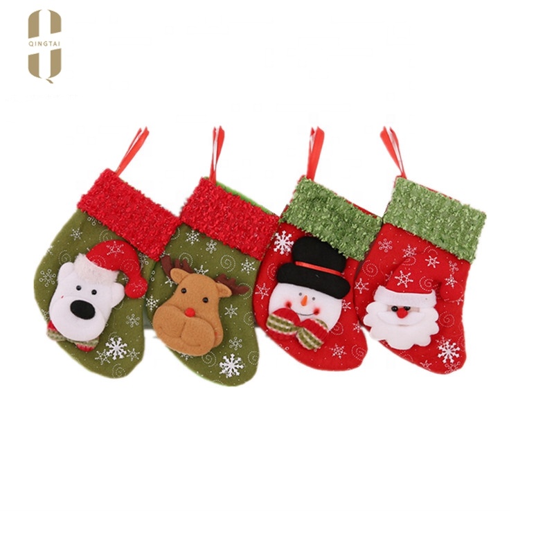 Merry christmas ! Children's gift bag christmas tree decorative socks