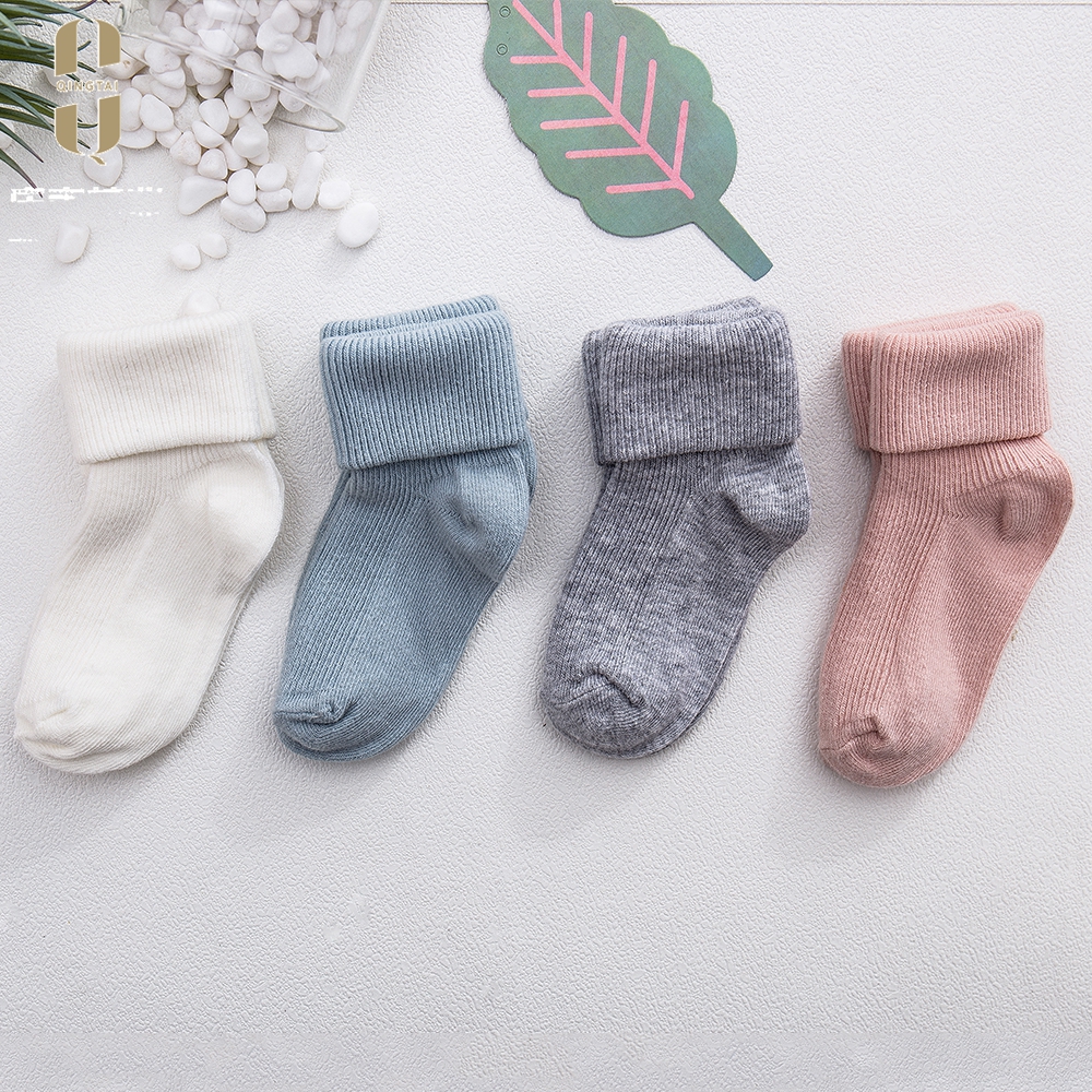 Wholesale high quality winter warm thicken terry baby cotton socks