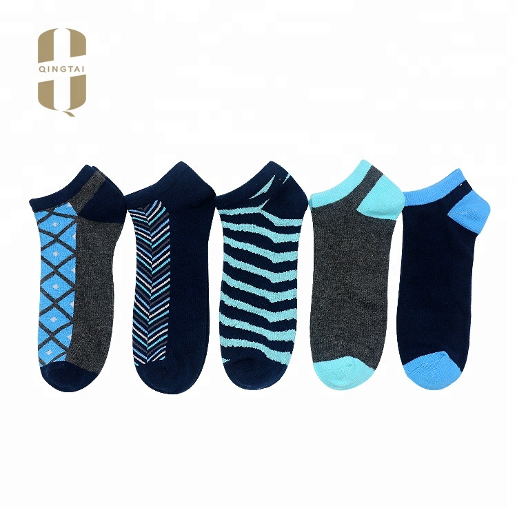 Wholesale high quality comfortable sock 100% cotton men ankle socks