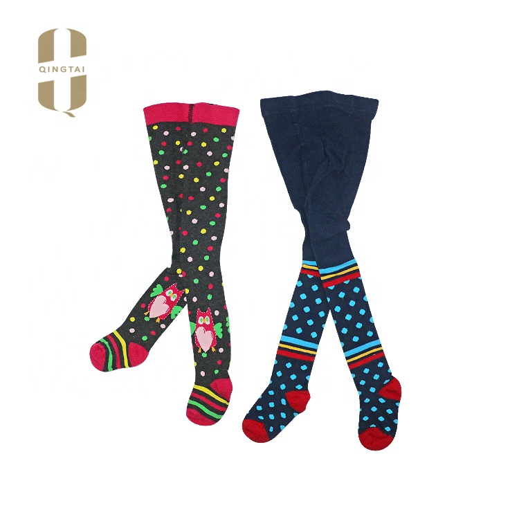 New arrival hot sale fancy fashion knitted cotton baby legging