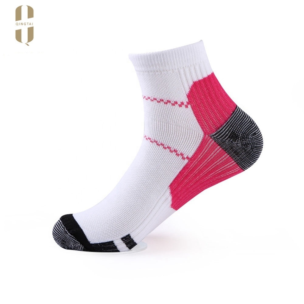 Wholesale nylon elastic breathable compression plantar fasciitis socks
