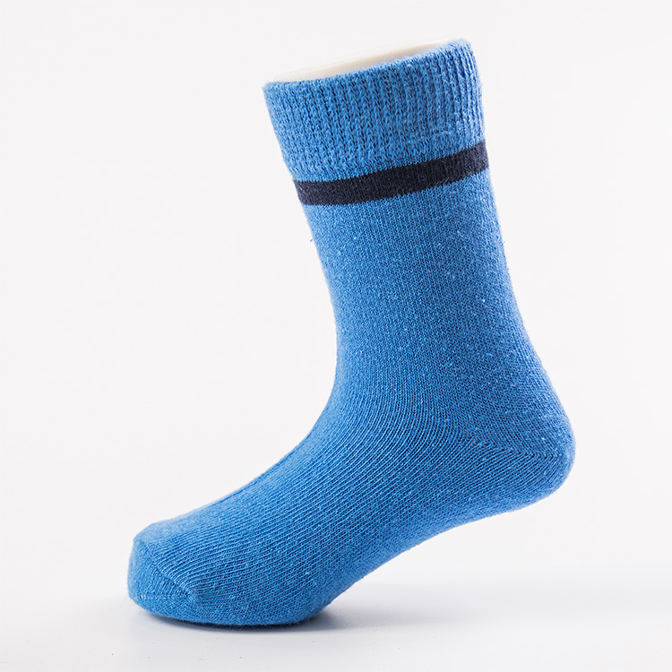 Colorful custom ankle baby cartoon warm knitted socks baby socks