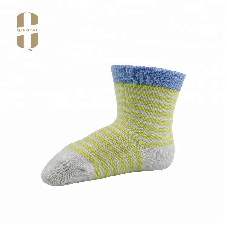 Custom cotton cute baby sock wholesale newborn infant toddler kids soft sock