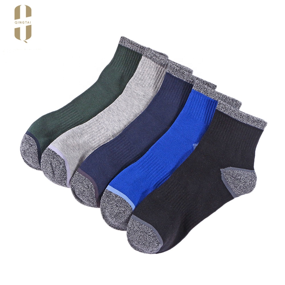 Colorful soft sock popular fashion basketball sport ankle socks