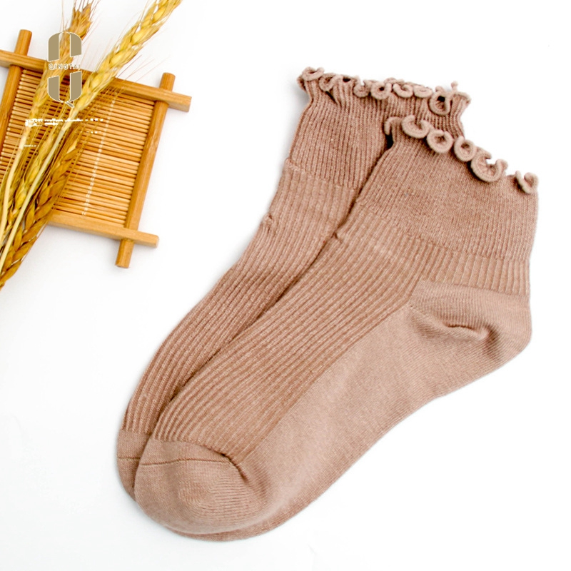 Wholesale high quality solid color daily 100% bamboo women socks