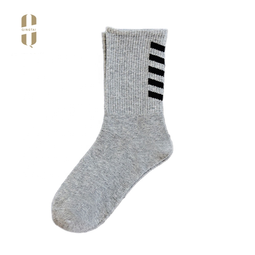 Personality high quality knitted all cotton korea cotton man sock
