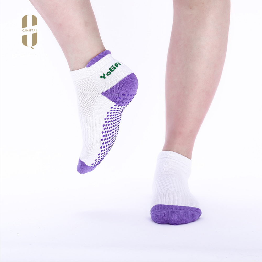 custom colorful cotton sport socks yoga women socks