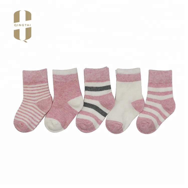 Wholesale custom made high quality baby newborn cotton socks