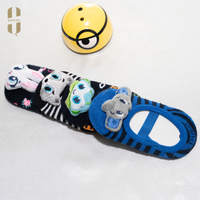 Baby Children cotton Ballerina socks with animal LED Applique