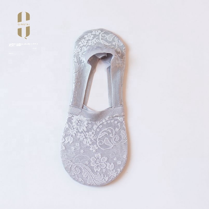 Wholesale high quality sex lace thin women low cut bamboo fibre socks