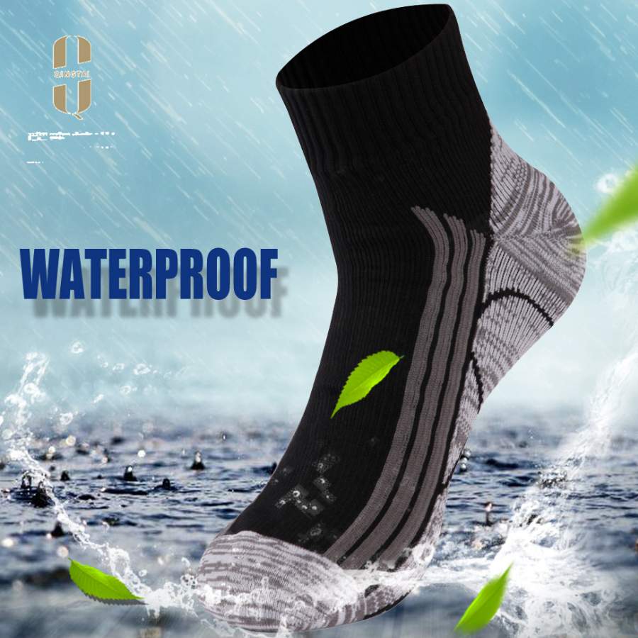 Custom logo Mens Socks Water Proof Sport Socks