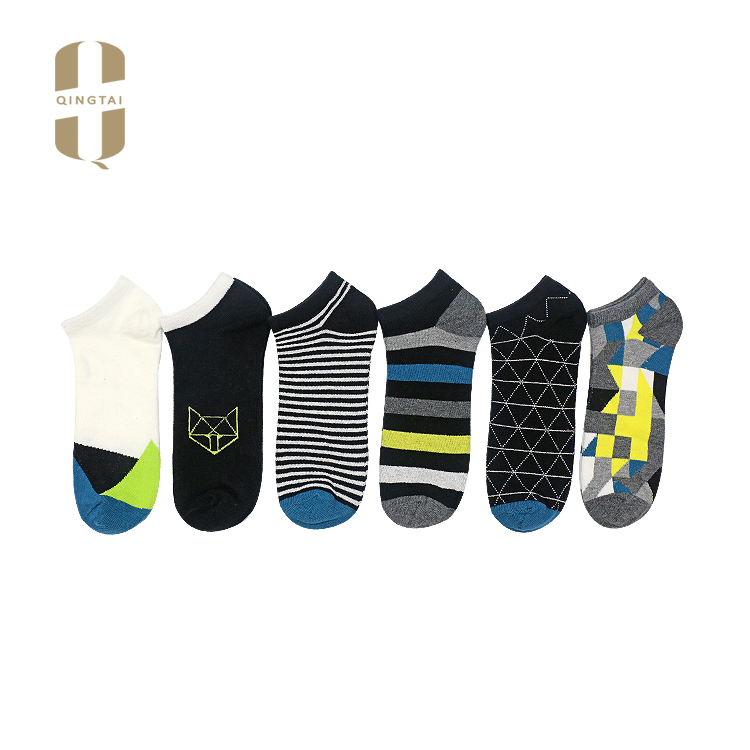 Wholesale high quality comfortable sock 100% cotton men ankle socks