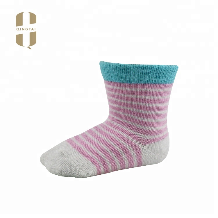 Custom cotton cute baby sock wholesale newborn infant toddler kids soft sock
