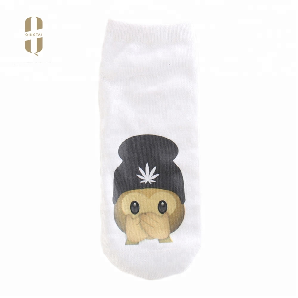 Fashion cotton wholesale cartoon funny cute animal print socks