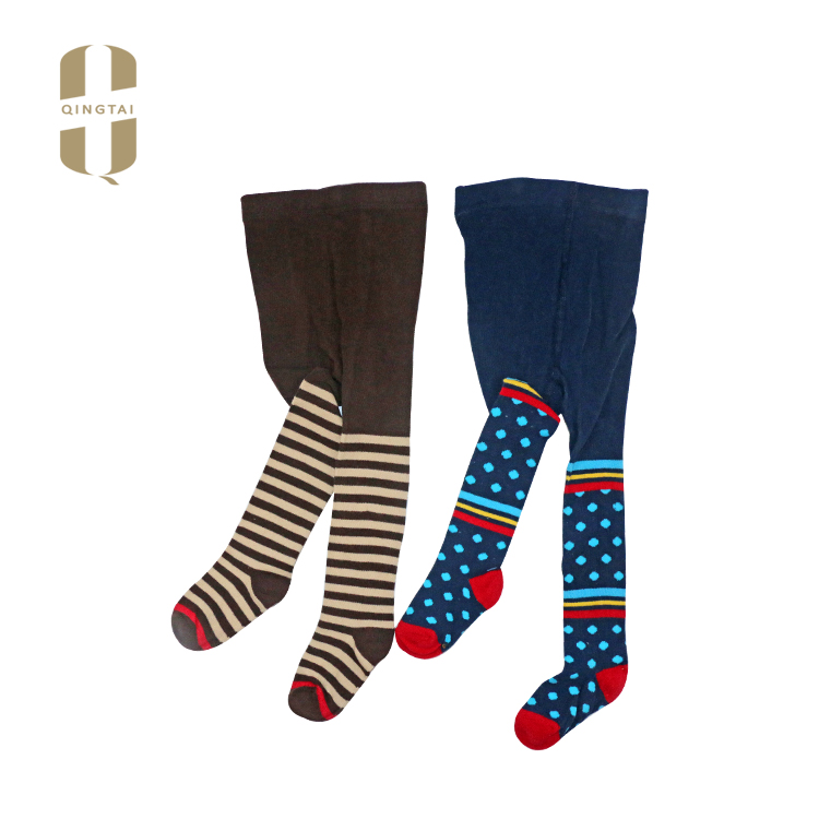 Hot selling 100% cotton breathable soft kids baby pantyhose tights