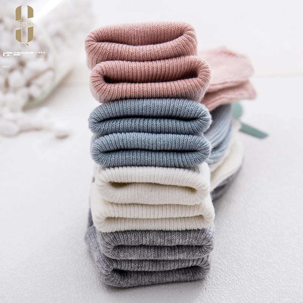 Wholesale high quality winter warm thicken terry baby cotton socks