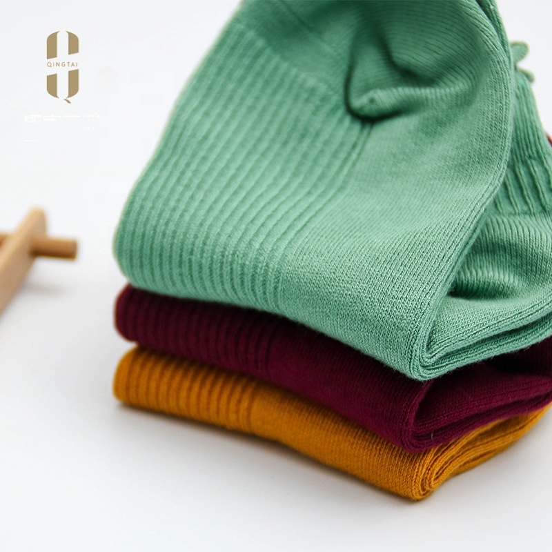 Wholesale custom cheap fashion colorful teen young girls bamboo socks