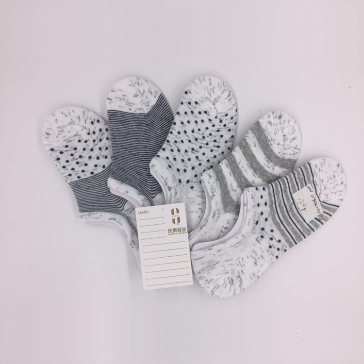 custom cotton invisible ankle running women low cut no show socks