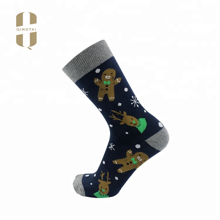 Custom Chinese factory low price hot sale Christmas men socks