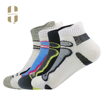Ladies' colored sports boat socks