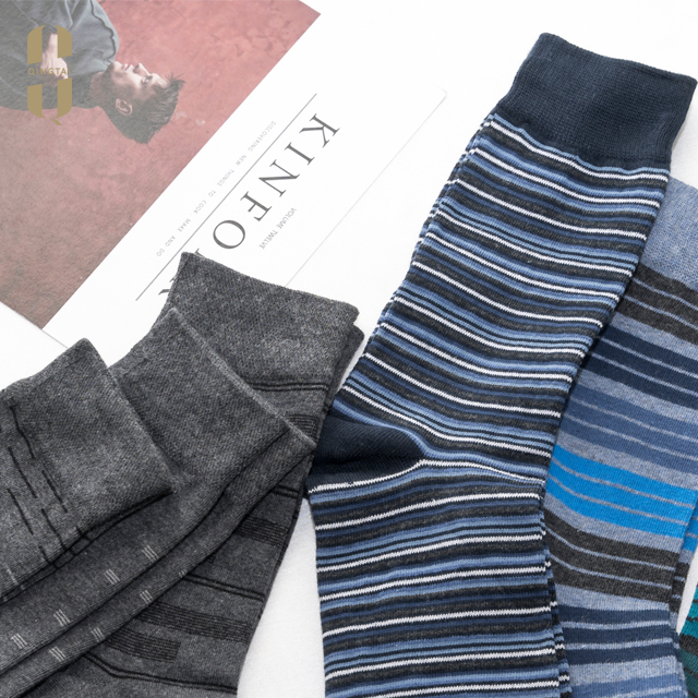 OEM fashion business men socks cotton happy funny socks
