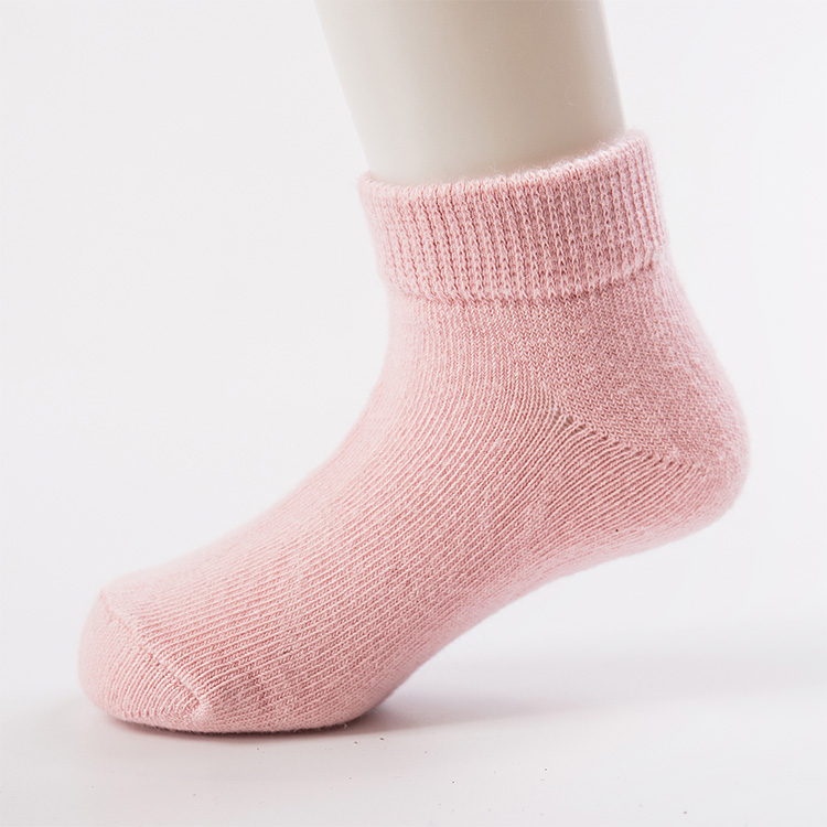 Sweat-Absorbent newborn baby cute long baby anti slip socks