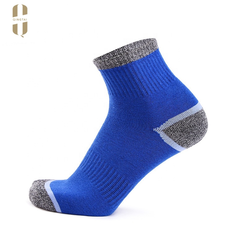 Colorful soft sock popular fashion basketball sport ankle socks