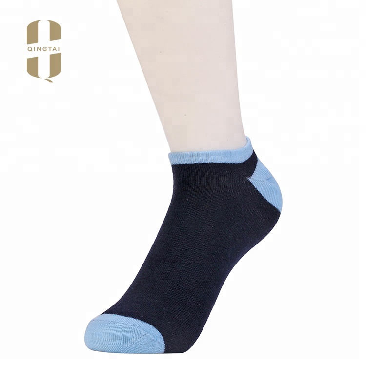 Wholesale 100% cotton women fashion joint ankle socks