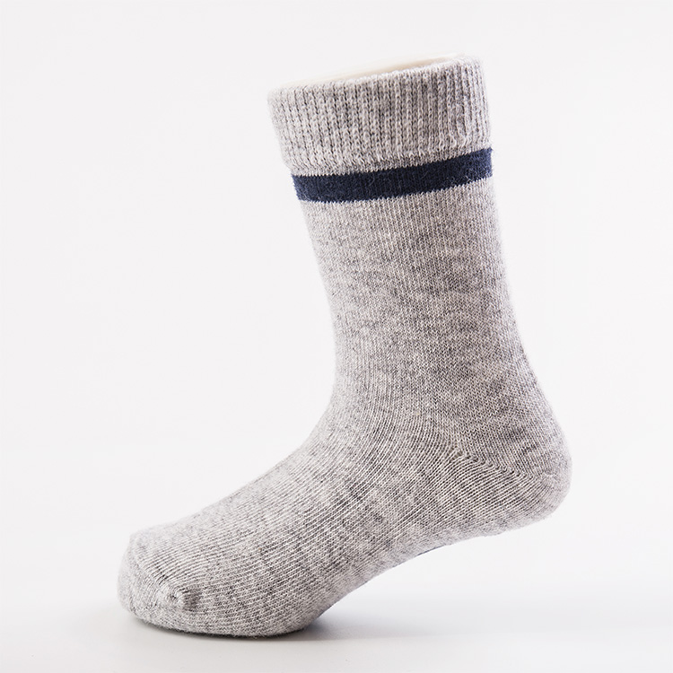 Colorful custom ankle baby cartoon warm knitted socks baby socks